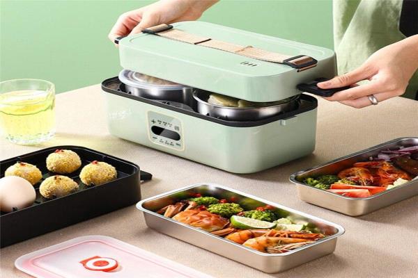 Travel Food Warmer Electric Heated Lunch Box