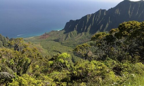 hiking on hawaii