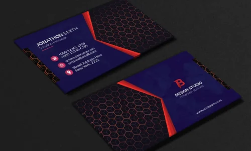 business card design